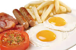 restaurants Richards Bay, family restaurant, Bronco Creek Spur - breakfast menu