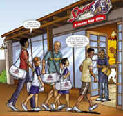 restaurants Richards Bay, family restaurant, Bronco Creek Spur - supa strikers