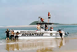 Advantage tours - St Lucia - whale watching on Zululand coast KZN