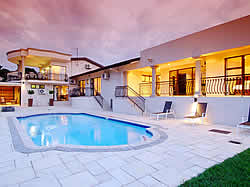 Sanchia Luxury Guesthouse in Glen Ashley with 6 stylish rooms, pool and entertainment area